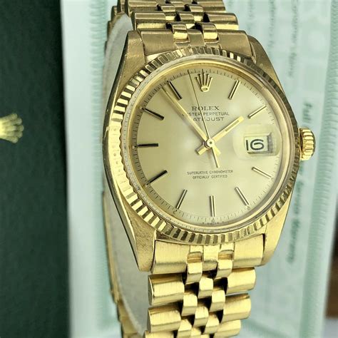 vintage rolex gold watches